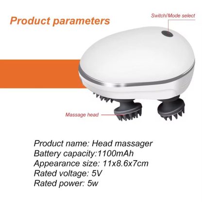 Electric Scalp Massager for Deep Tissue Massage