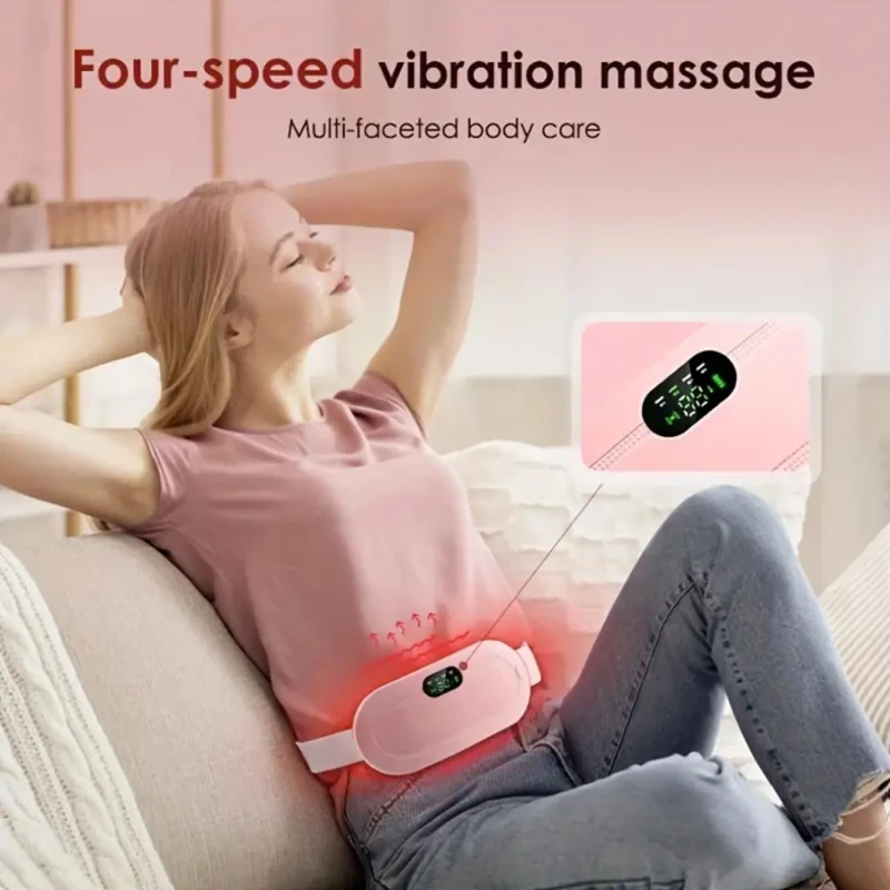 Heating pad for Period Pain & Vibration sliming Massage
