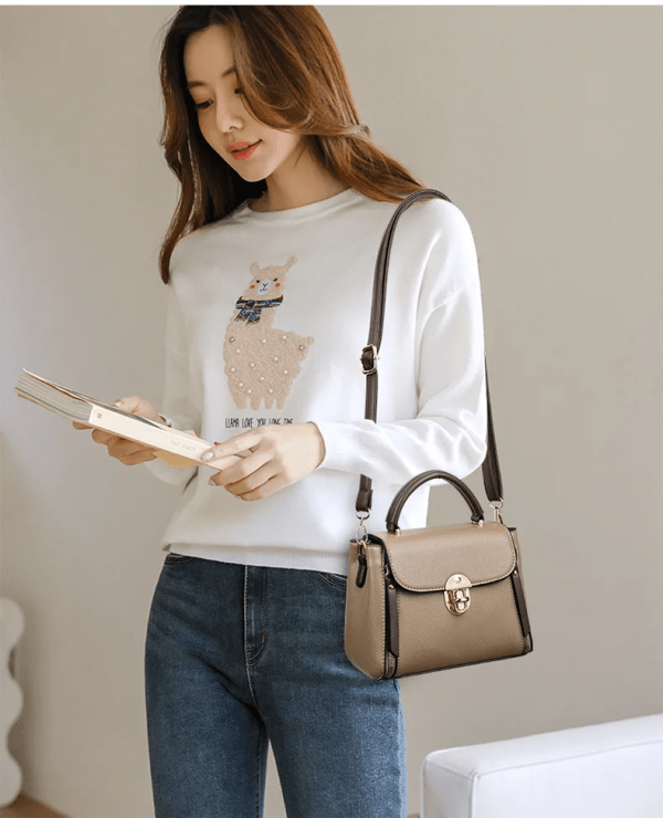 Fashion Shoulder For Women Ladies Crossbody Hand Bags Luxury Purses And Handbags New(Khaki) (Copy)